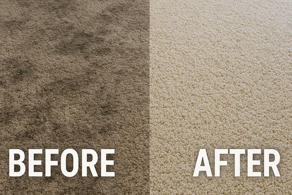 Before/After Carpet Cleaning Stratford-upon-Avon